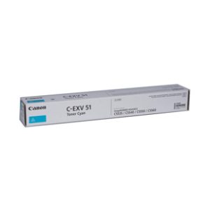 CANON Toner CYAN pour C55XX-EXV51 Yield:60,000 pages 1M