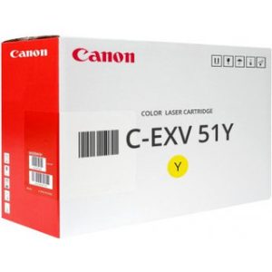 Canon toner C-EXV51 L Toner Y- Yield:26,000 pages