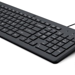 HP 100 Wired Mouse and Keyboard 12M