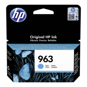 HP 963 Cyan Original Ink Cartridge Pour OJ9010/9013/9020