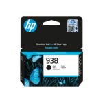 HP 938 Black Original Ink Cartridge 1250 Pages pour OJ Pro 9730 & 9130 3Mois