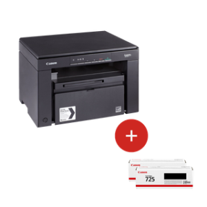 Canon Laser i-SENSYS MF3010 MFP Mono 3en1 18 ppm A4 + 2toners Cartridge 725 24M