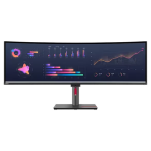 LENOVO Moniteur ThinkVision P49w-20 49'' 36Mois 5K DQHD Curved Monitor with Eyesafe(IPS Black Panel,