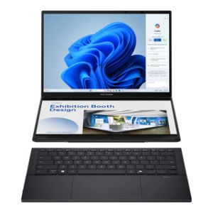 ASUS Zenbook DUO UX8406CA 14'' OLED WUXGA Ultra 7-255H 32Go 2To SSD W11H INKWELL GREY 24M