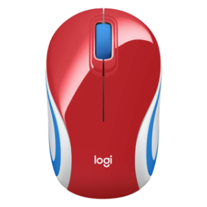 LOGITECH Mini Mouse M187 ROUGE