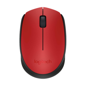 Logitech M171 Wireless Mouse - RED-K -2.4GHZ -EMEA