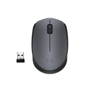 Logitech M170 Wireless Mouse - GREY-K -2.4GHZ - EMEA