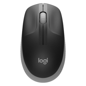 LOGITECH M190 Full-size wireless mouse - MID GREY - EMEA 12M