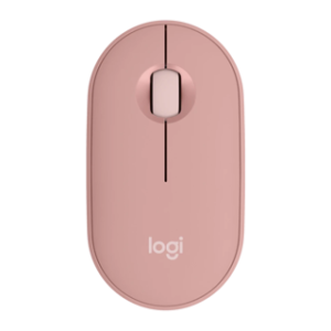 Logitech Pebble Mouse 2 M350s - TONAL ROSE - BT - N/A - EMEA-808 - DONGLELESS