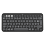 Logitech Pebble Keys 2 K380s - TONAL GRAPHITE - FRA - BT UNIVERSAL 12M