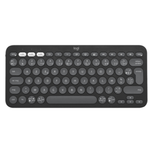 Logitech Pebble Keys 2 K380s - TONAL GRAPHITE - FRA - BT UNIVERSAL 12M