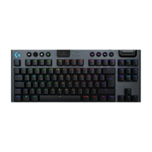 LOGITECH CLAVIER G915 X LIGHTSPEED TKL Bluetth Low-Profile Wireless Gaming Keyboard-BLACK-US INT 12M