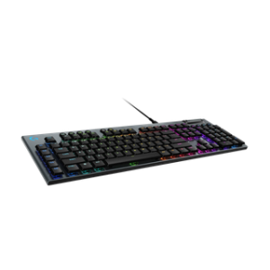 LOGITECH CLAVIER G915 X low Profile Wired Gaming Keyboard - BLACK - US INT'L - USB 12M