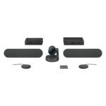 Logitech Rally Plus (1xCamera, 2xSpeaker, 2xMic, Table & Display Hub)