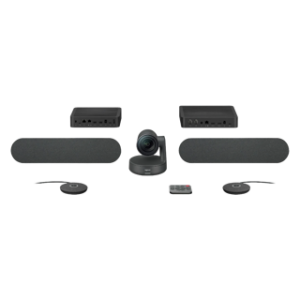 Logitech Rally Plus (1xCamera, 2xSpeaker, 2xMic, Table & Display Hub)