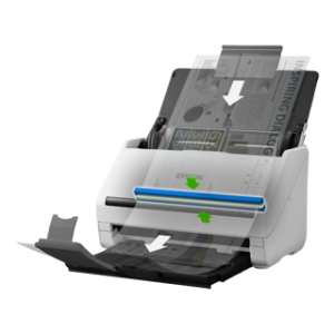 EPSON WorkForce DS-530II, A4, Recto Verso ,35 ppm en Noir & Couleur,70 ipm, 12M