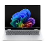 HP OmniBook X Flip AI Ultra 7-256V 14.0" 16 Go 1 To SSD W11H Glacier Silver Touch 12M