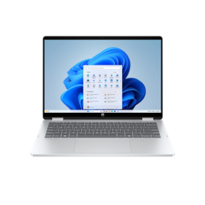 HP OmniBook 5 Flip x360 i5-1334U 14,0'' 16Go 512 Go SSD W11H Glacier Silver Touch 36 Mois