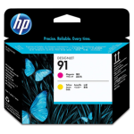 HP 91 Magenta and Yellow DesignJet PrintheadHP Designjet Z6100