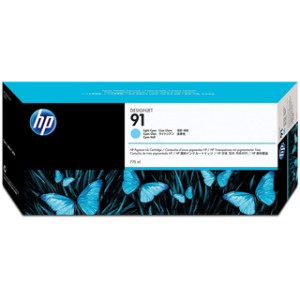 HP 91 775ml Light Cyan DesignJet Pigment CartridgeHP Designjet Z6100