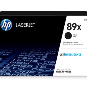 HP 89X High Yield Black Original LaserJet Toner Cartridge pour la Série M507 & M528 10 000 Pages