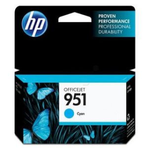 HP 951 Cyan Original Ink CartridgeHP Officejet Pro 251/276/8100/8600/8610/8616/8620