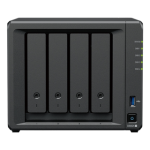 SYNOLOGY DiskStation DS925+ 4Bay Ryzen V1500B 4cores-2.2Ghz 4GB 2x2.5GbE-RJ45 2xUSB3.2 36M
