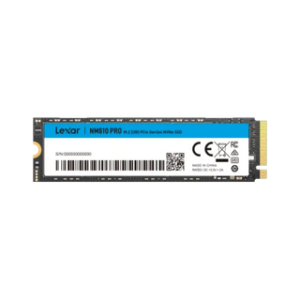 LEXAR SSD NM610 PRO 1TB NM610 PRO M.2 2280 PCle Gen 3X4 NVMe up to 3300MB/s Read & 2600MB/s writ 12M