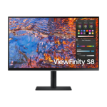 SAMSUNG Moniteur Flat ViewFinity S8 S80PB 4K UHD IPS 27'' 16:9 3-Borderless HAS USB-C UHD 12M