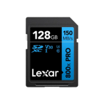 LEXAR CARTE SD SD800P 128GB Professional 800x PRO SDXC™ UHS-I cards,up to 150MB/s read 45MB/s wr 12M