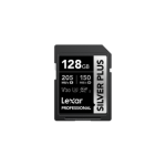 LEXAR CARTE SD SD Silver Plus 128GB Professional SILVER PLUS SDXC™ UHS-I cards,up to 205MB/s re 12M