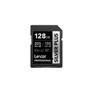 LEXAR CARTE SD SD Silver Plus 128GB Professional SILVER PLUS SDXC™ UHS-I cards,up to 205MB/s re 12M