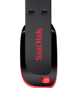 SanDisk 32GB Cruzer Blade USB 2.0 Flash Drive